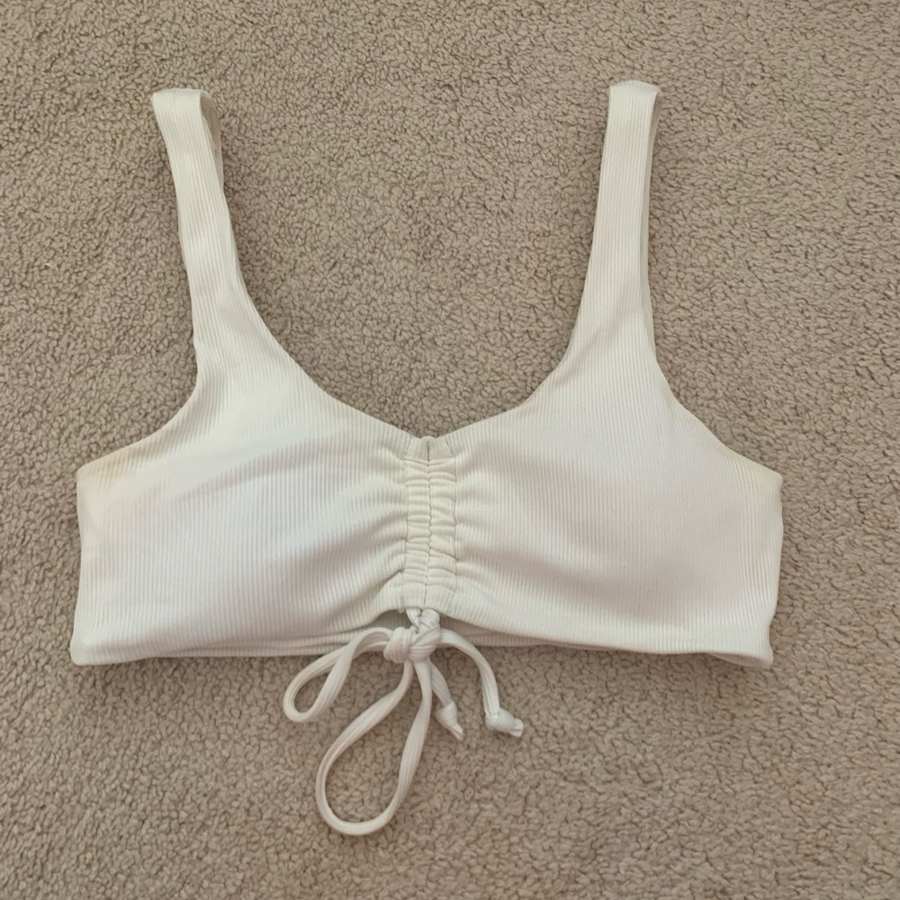 white tie top